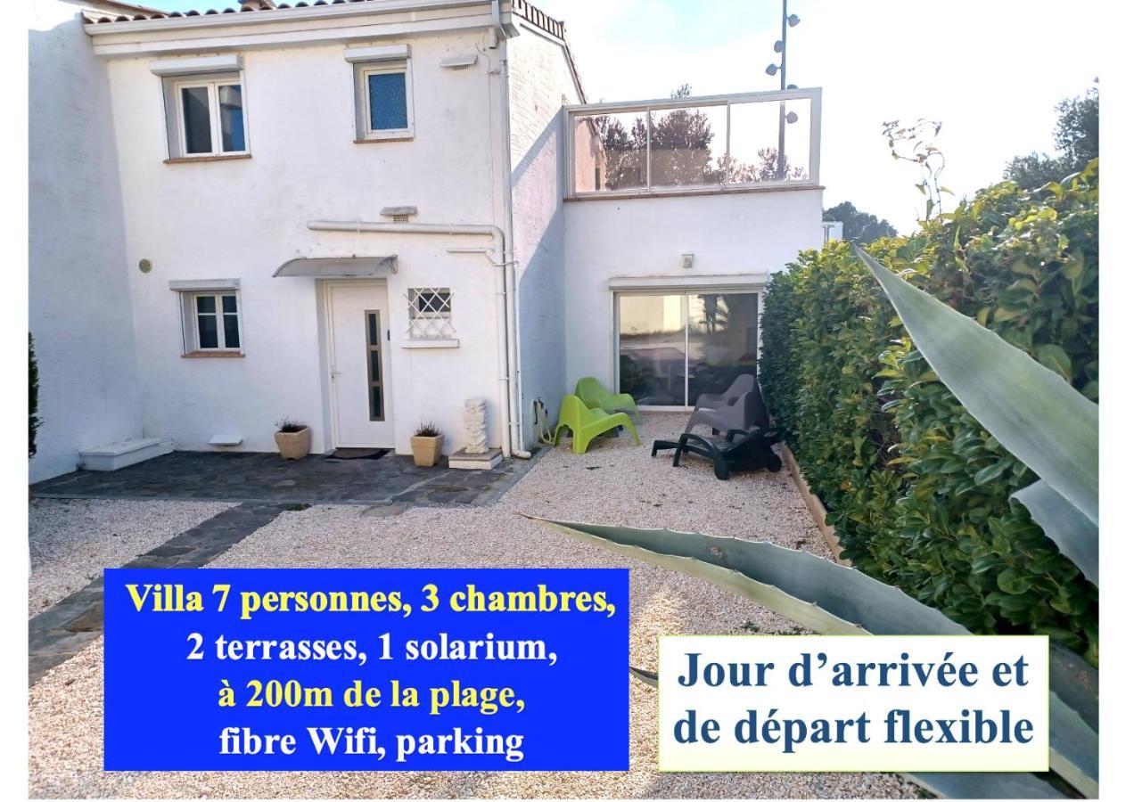 Cote Indigo - Villa 7 Personnes, 3 Chambres, 3 Terrasses - A 150 De La Mer Saint-Pierre-la-Mer  Exterior foto
